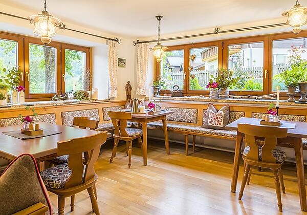 Bauernhof-Schweizerhof-Frühstücksraum