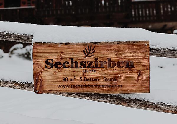 Schild Sechszirbenhütte