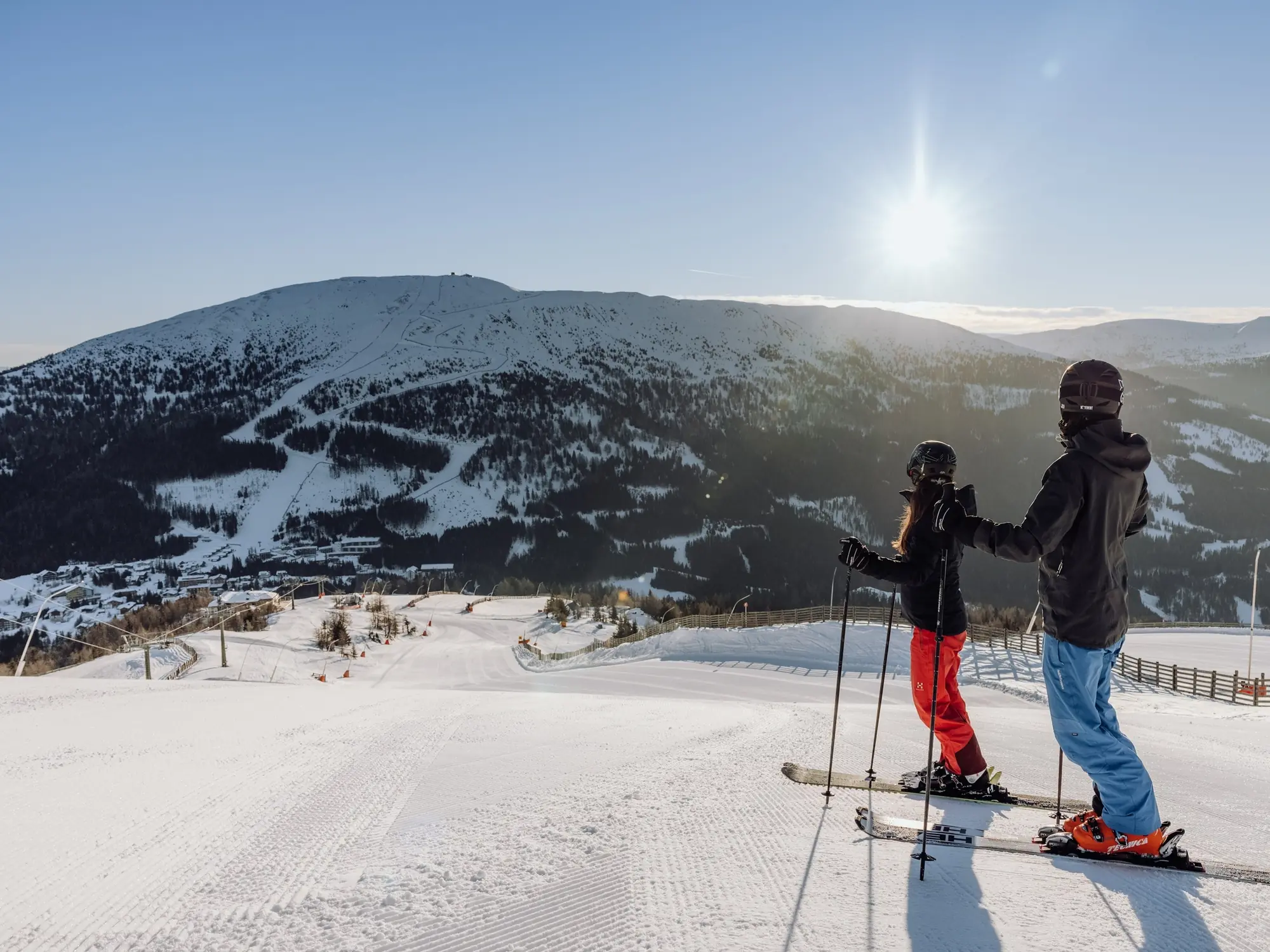 Skifahren am Katschberg