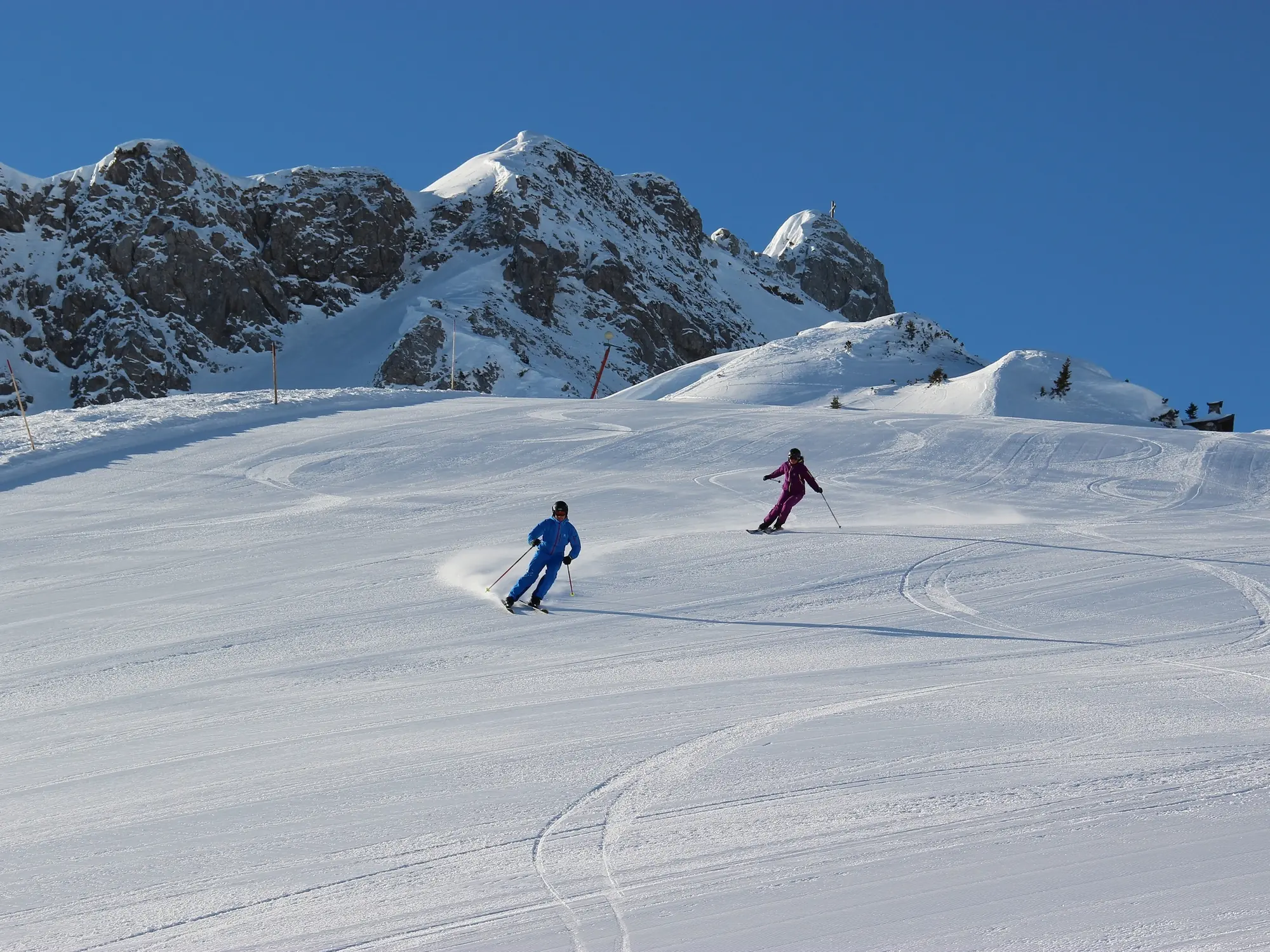 Skigebiet direkt am Hotel
