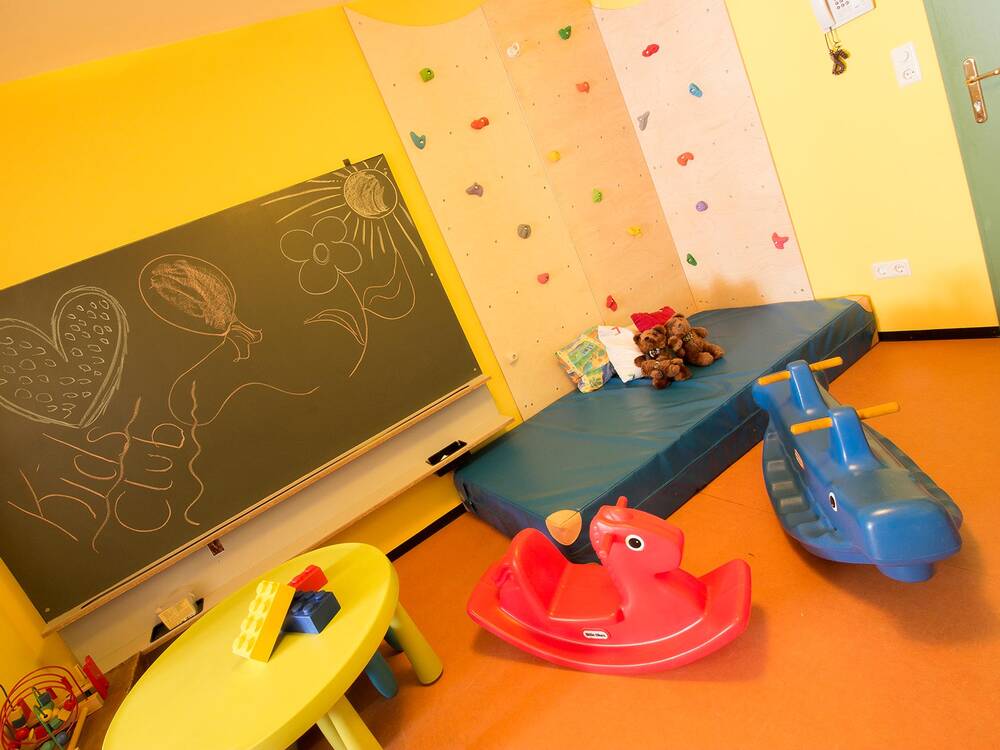 Spielzimmer im Wohlfühlhotel Hubertushof in Stuben am Arlberg