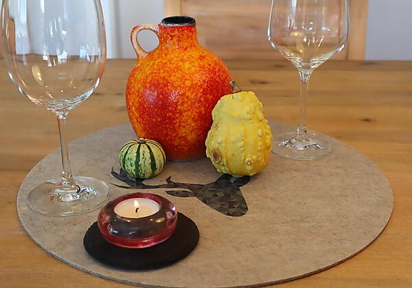 Herbstliches Wohnzimmer