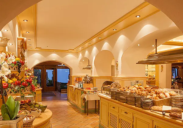 Frühstücksraum in Treschers Schwarzwaldhotel