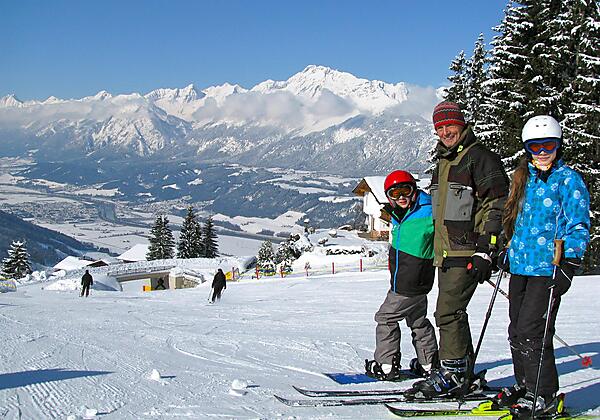 Skifahren am Weerberg