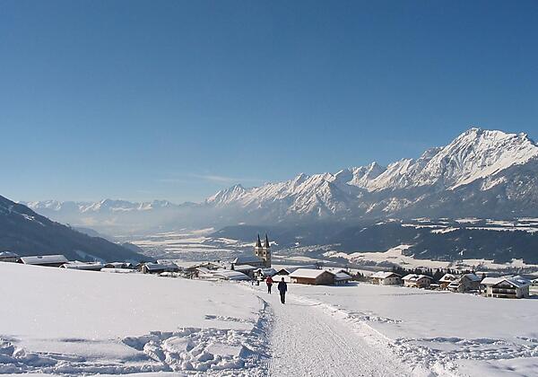 Winterwanderweg am Weerberg