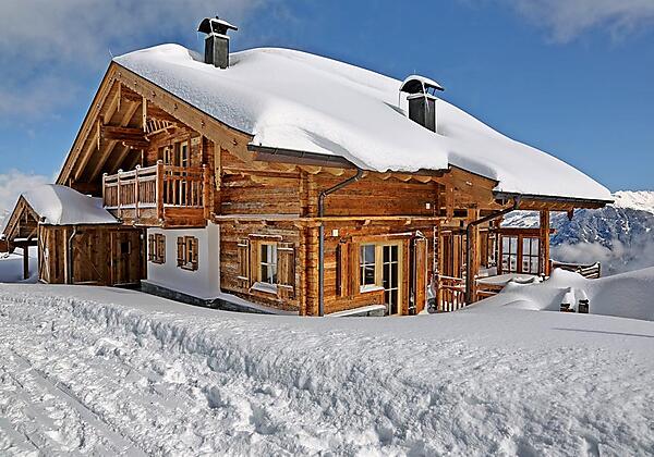 Ziehweg zum Chalet