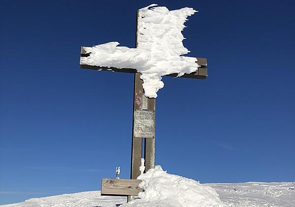 Gipfelkreuz Schareck