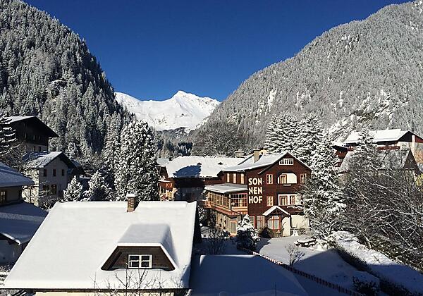 Blick auf die Geisselspitze aus der Villa