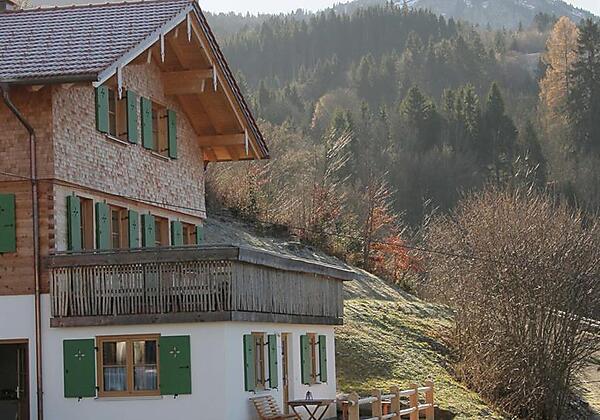 Ansicht Ferienwohnung + Terrasse Ferienwohnung