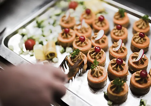Vegane Vorspeisenvariation
