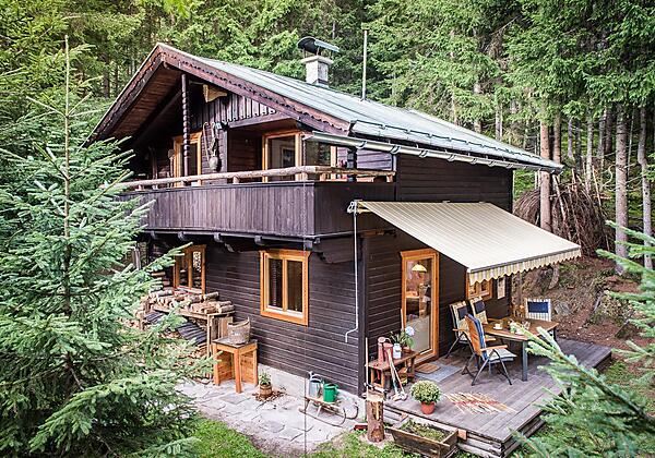 Waldhütte - Chalet Auszeit in den Tuxer Alpen