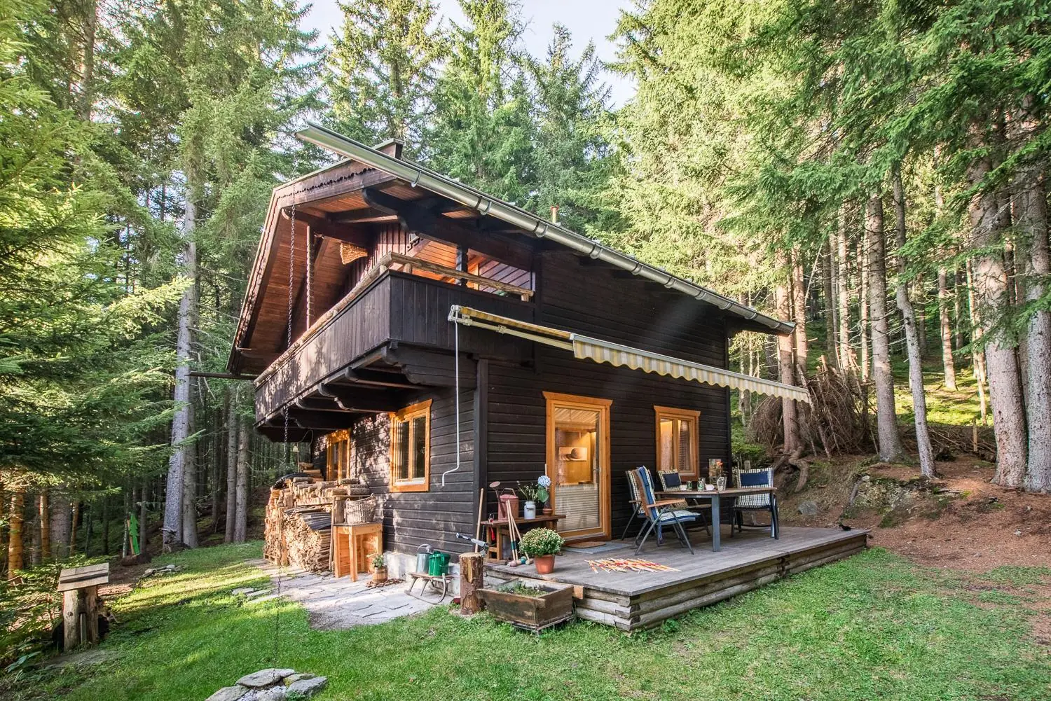 Waldhütte - Chalet Auszeit in den Tuxer Alpen
