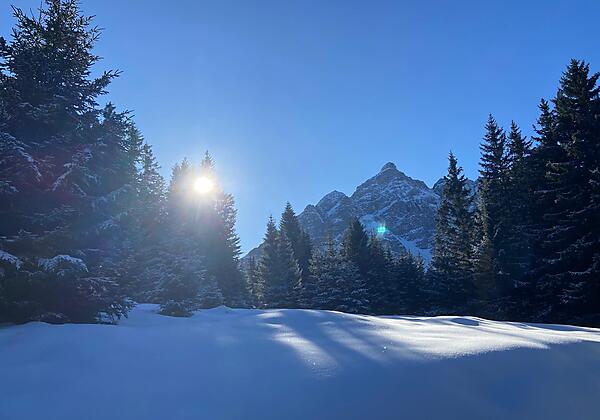Schönberg im Winter 1