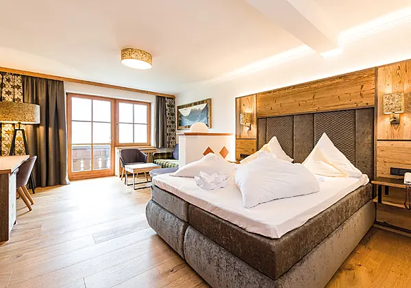 Wellness- & Sporthotel Alpenhof in Ehrwald: Doppelzimmer Sonnenspitze
