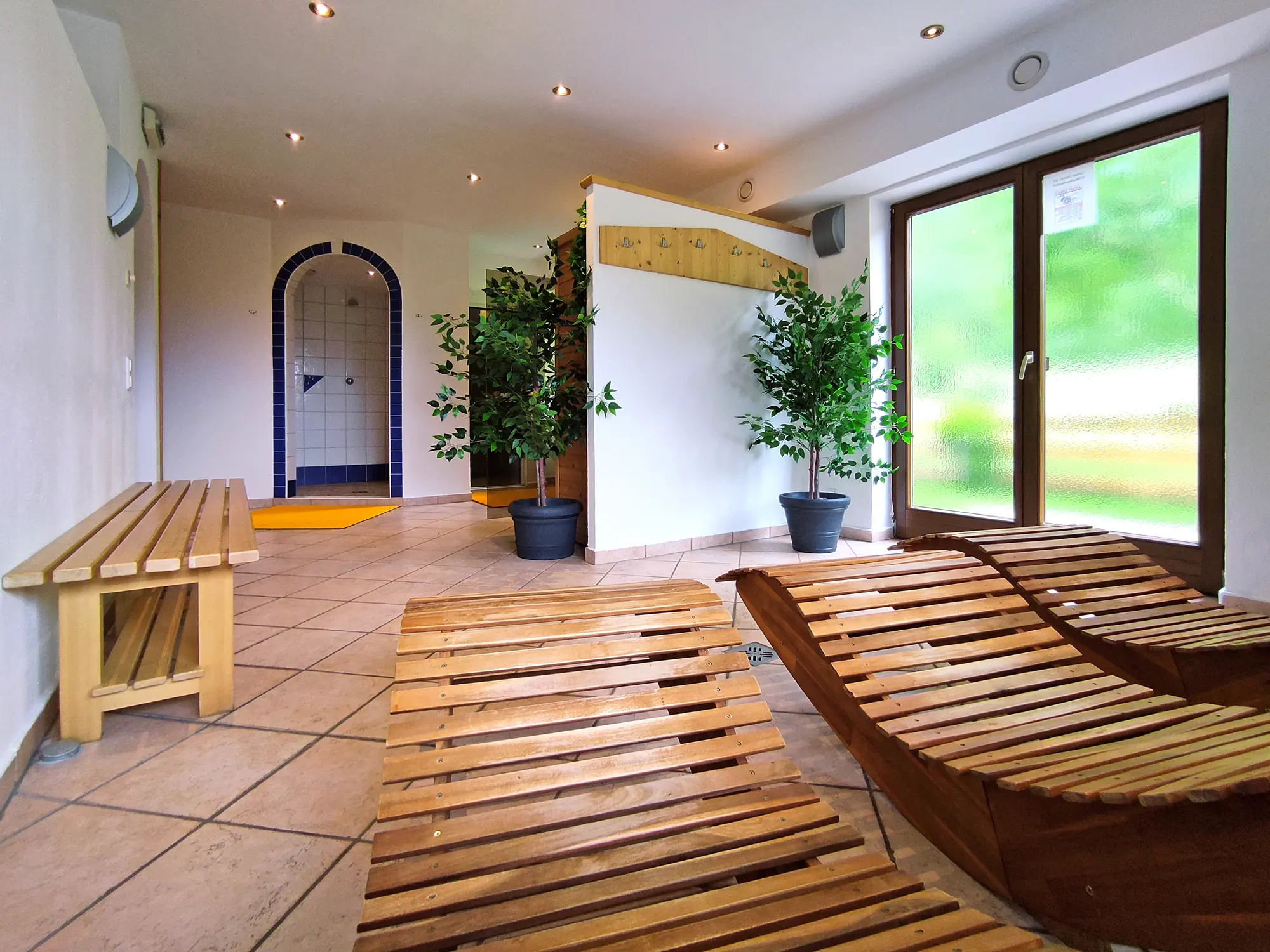Wellnessbereich Hotel Wasserfall