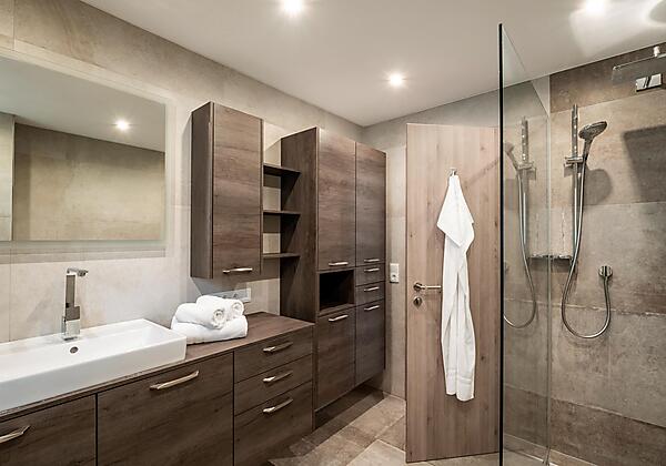 Badezimmer Bergzeit Suite