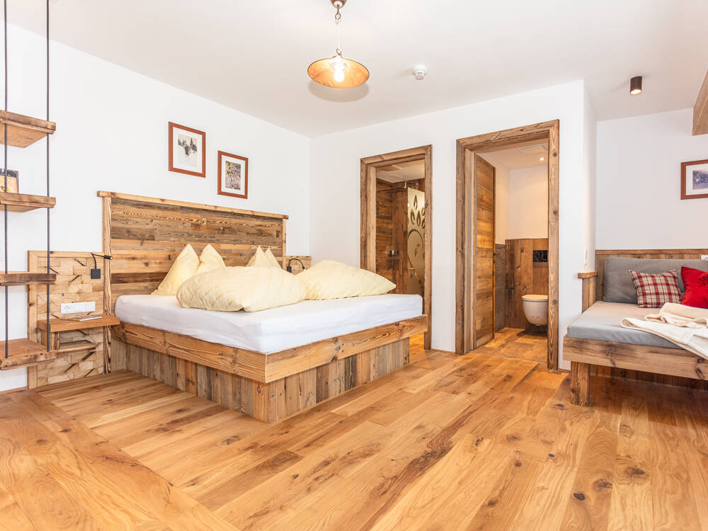 Die gemütlichen Familien-Zimmer gibt es von 2 bis 4 Personen