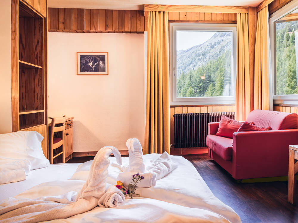 Zimmer im Maso Corto