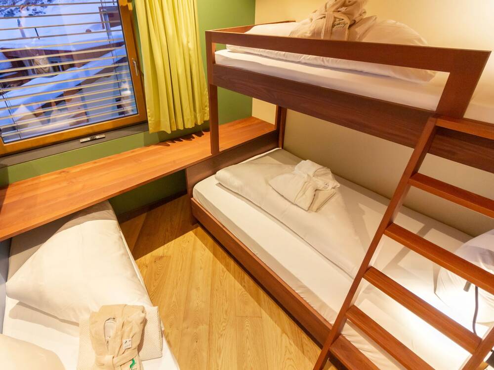 Zimmer im Wohlfühlhotel Hubertushof in Stuben am Arlberg