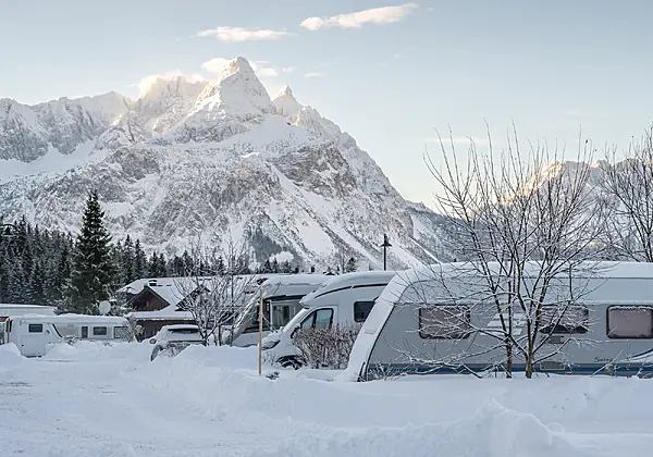 Camping im Winter