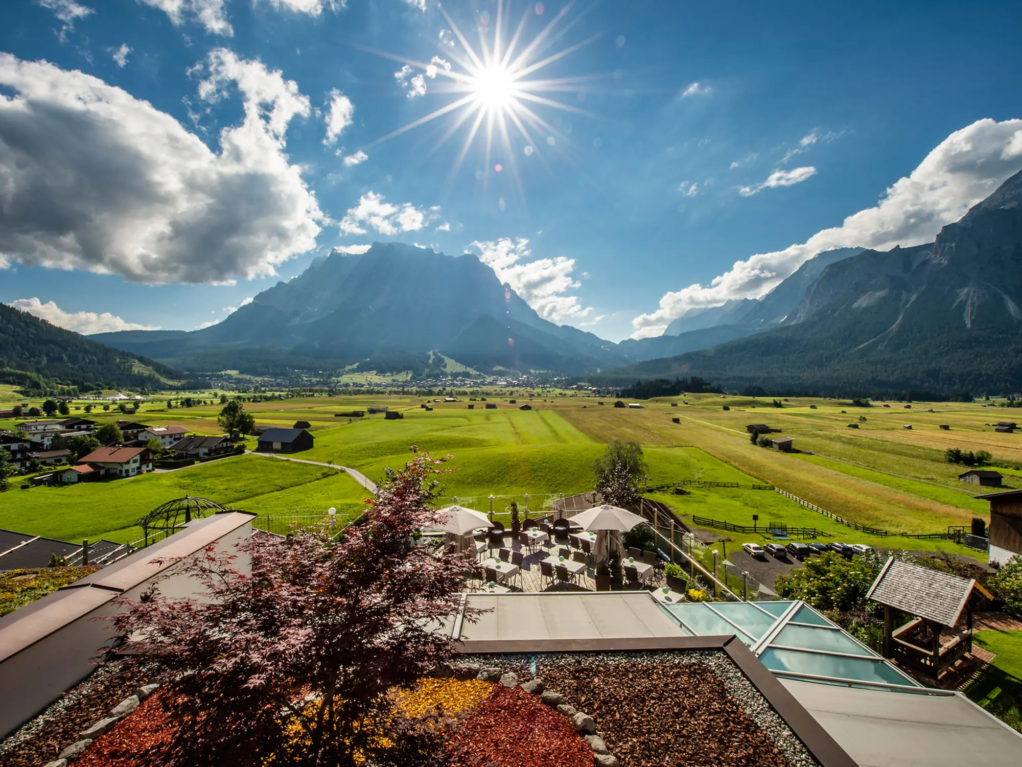 Zugspitzblick Lermoos