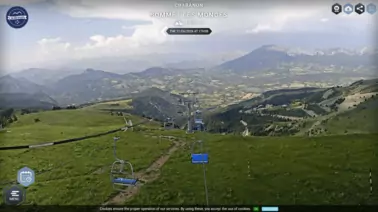 Rundblick vom Gipfel Monges