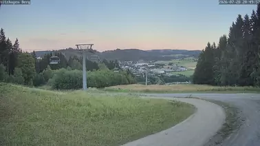 Blick auf die Piste