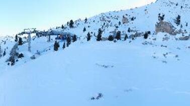 Ausblick von der Bergstation Città dei Sassi im Ski- und Wandergebiet Gröden (2.245 m)