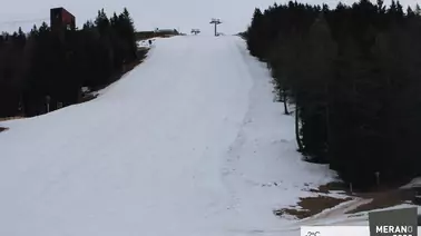 Blick auf die Piste