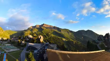 Blick auf die Station Avoriaz
