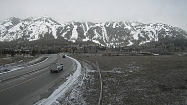 Ausblick vom Jackson Hole Mountain auf Teton Village