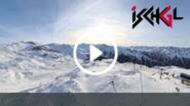 Luftaufnahme von Ischgl (1.377 m)