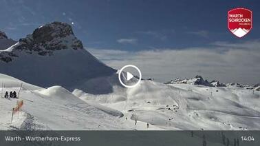 Blick von der Bergstation Wartherhorn-Express (2.050 m)