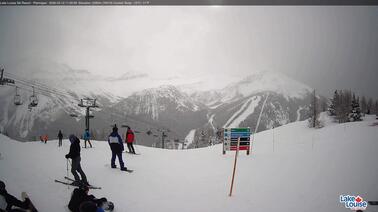 Blick auf den Sessellift (2.400 m)