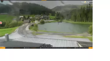 Panoramablick über die Teichalm im Almenland