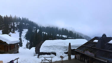 Am Lac Lindarets (1.485 m)