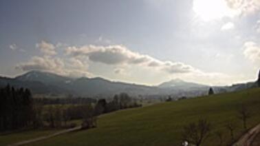 Wertach - Blick auf den Grünten