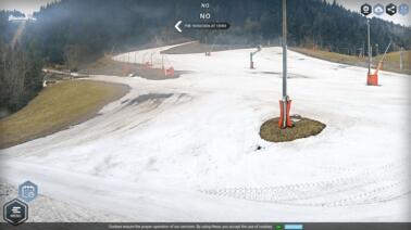 Blick auf den Talbereich in Gérardmer (850 m)