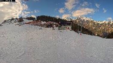 Blick auf die Bergstation Ladurns (1.715m)