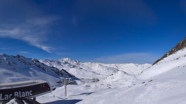 Bergstation Sessellift Lac Blanc