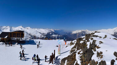 Ausblick am Crey du quart (2.523 m)