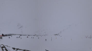 Rundblick über das Skigebiet Val d'Isère (2.539 m)