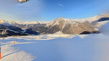 Blick über Schöneben und Umgebung