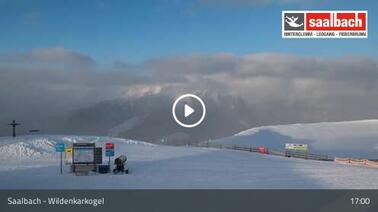 Blick auf die Bergstation am Wildenkarkogel (1.910 m)