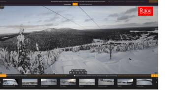 Blick auf den Ruka Park