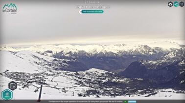 Rundumblick vom Pointe du Corbier