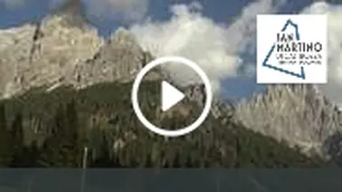 Rundblick auf die Bergwelt von San Martino di Castrozza (1.450 m)