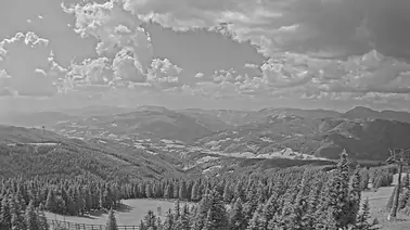 Blick von der Bergstation der Weißenelfbahn (1.643 m)