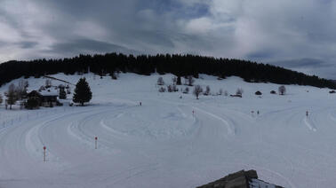 Blick auf das nordische Zentrum (1..408 m)
