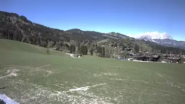 Blick auf das Kindergelände in Reith bei Kitzbühel
